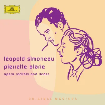 Opera recitals and lieder by Leopold Simoneau