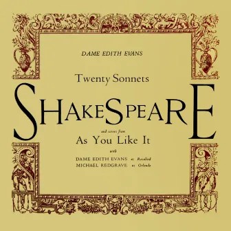 Twenty Sonnets - Shakespeare by Dame Edith Evans