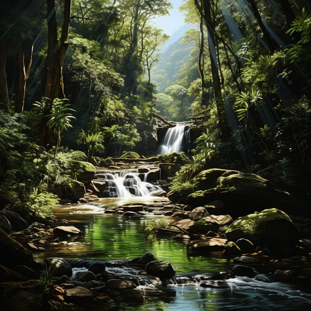 Serenidad Acuática: Música Para Un Masaje En Cascada