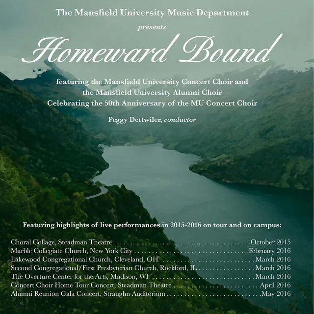 Homeward Bound (Arr. M. Wilberg for Choir & 2 Pianos) [Live]