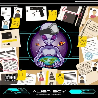 ALIEN BOY by Purple Maley