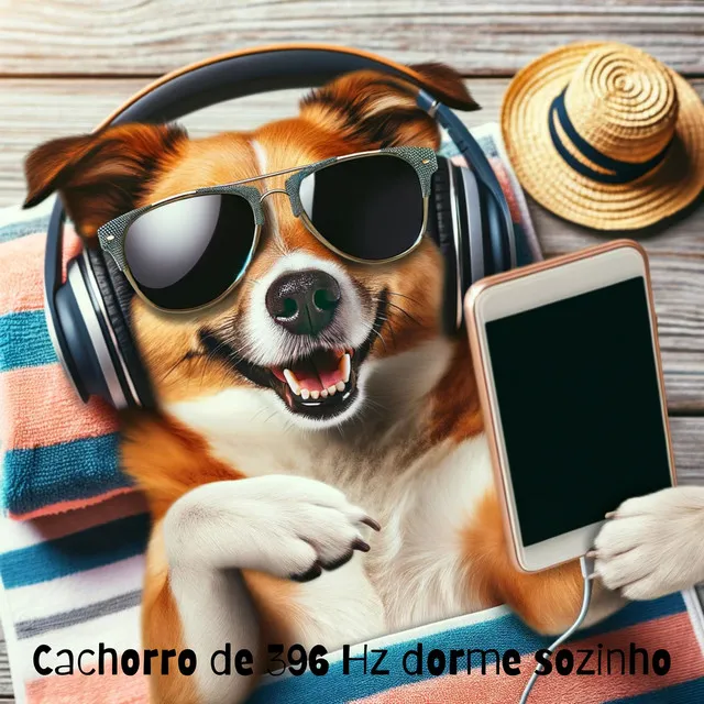 Cachorro de 396 Hz dorme sozinho