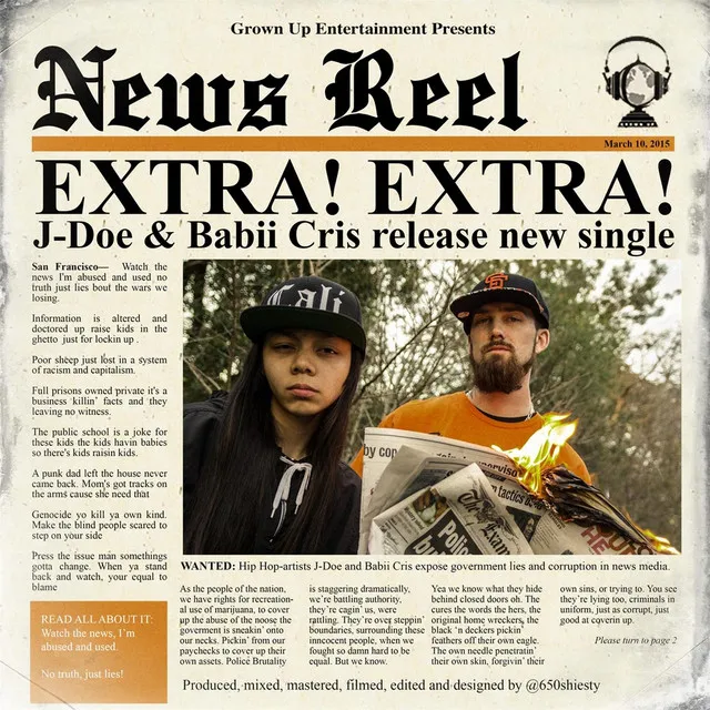 News Reel (Extra! Extra!) [feat. Babii Cris]