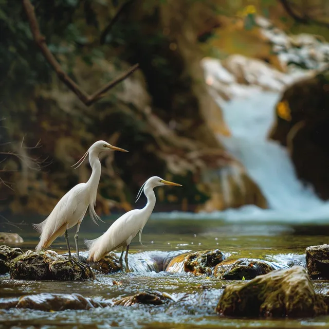 Birds Whispering Over Creek’s Hum