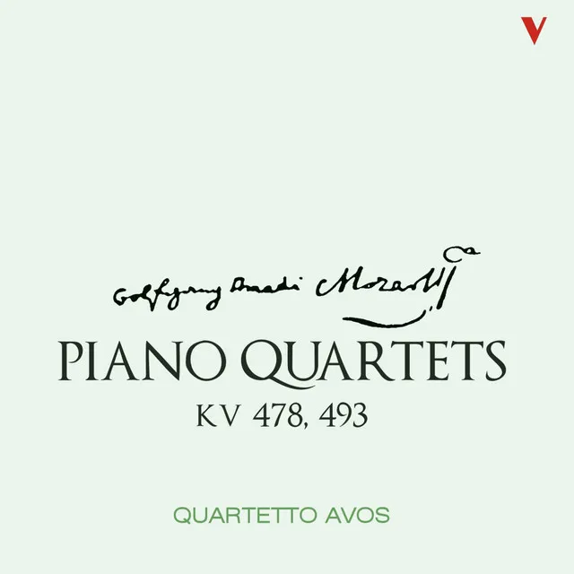 Piano Quartet No. 2 in E-Flat Major, K. 493: II. Larghetto