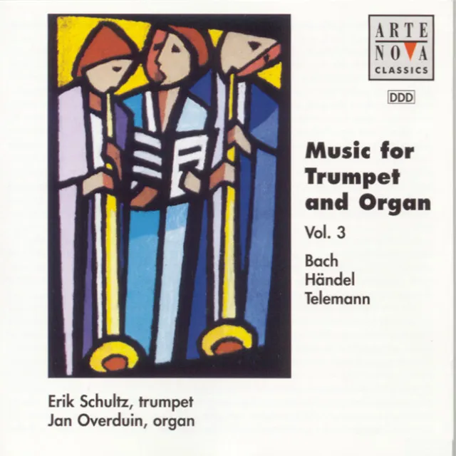 Music For Trumpet And Organ Vol.3: Bach/Händel/Telemann