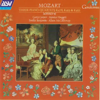 Mozart: 3 Piano Quartets, K478, K493, K452 by Sonnerie