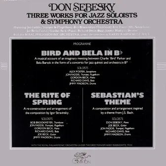 Three Works For Jazz Soloists & Symphony Orchestra by Don Sebesky