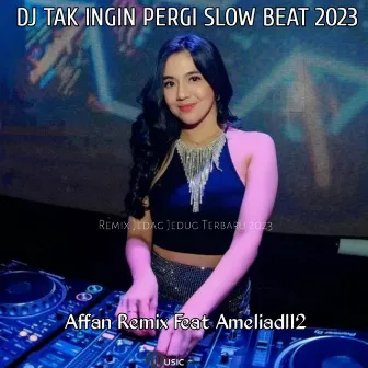 DJ TAK INGIN PERGI SLOW BEAT TERBARU 2023 by Ameliadl12