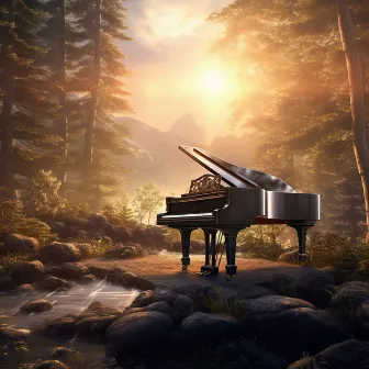 Piano Legato: Tranquil Journeys Echo by Sound of Nature