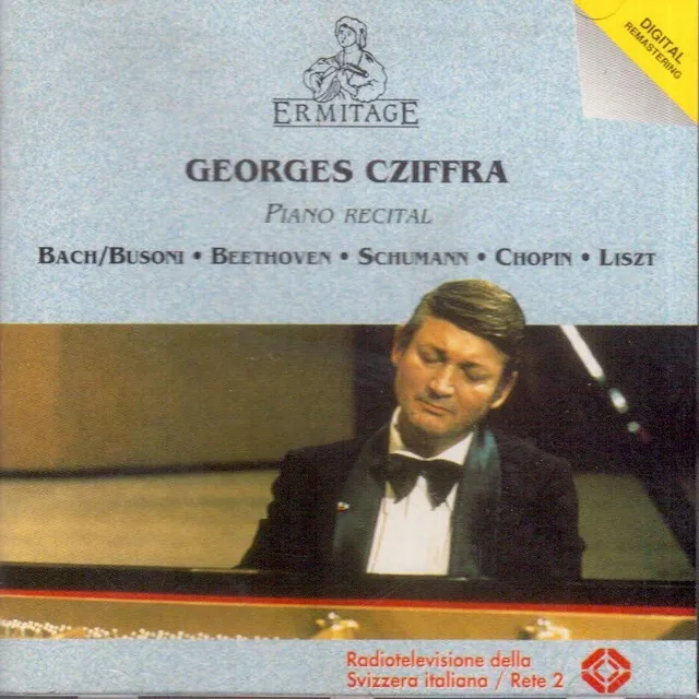 Georges Cziffra: Bach / Busoni , Beethoven, Schumann, Chopin, Liszt