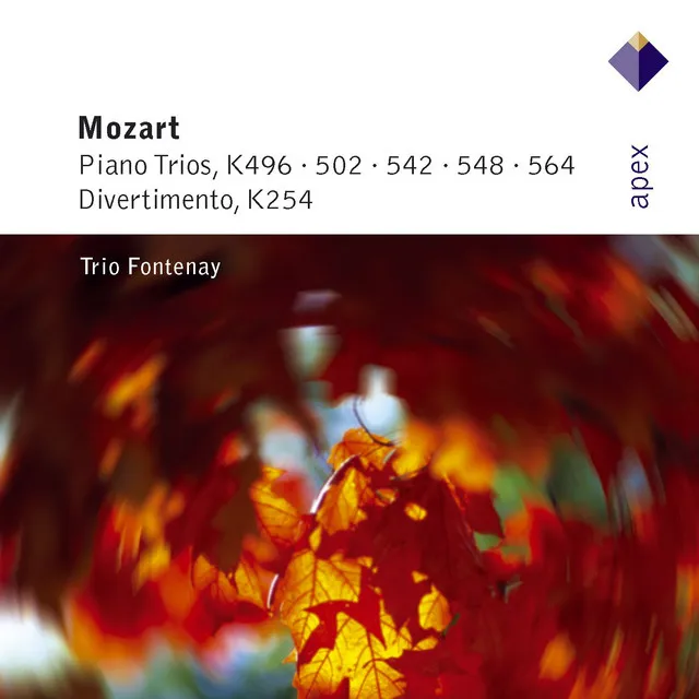 Mozart: Divertimento for Piano, Cello and Violin in B-Flat Major, K. 254: I. Allegro assai