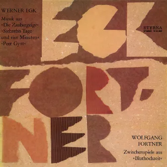 Werner Egk and Wolfgang Fortner conduct their own works by Wolfgang Fortner