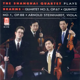 Brahms, J.: String Quintet No. 1 / String Quartet No. 3 by Arnold Steinhardt