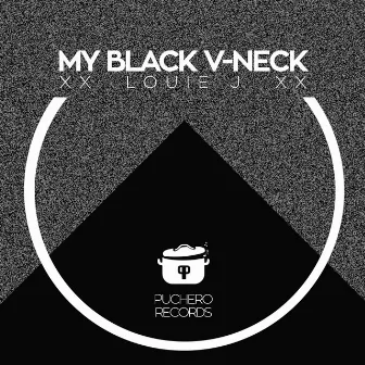 My Black V-Neck by Louie J