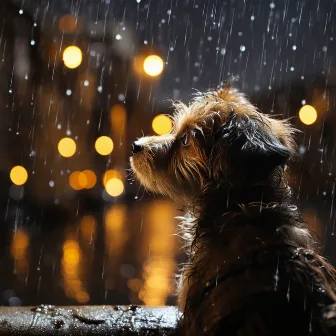 Tormenta Y Patitas: Sonido Relajado Inspirado En Tormentas Para Perros by La serie del compositor canino