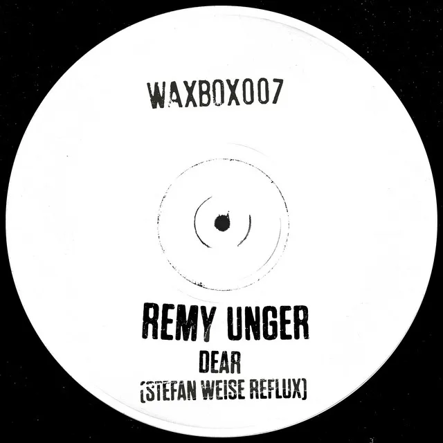 Dear - Stefan Weise Reflux