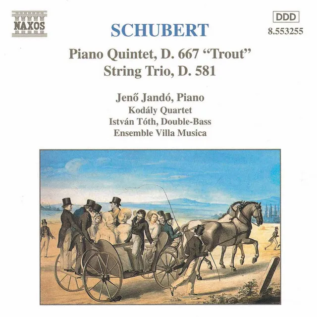 Piano Quintet in A Major, Op. 114, D. 667 "Trout": IV. Thema With Variations: Andantino