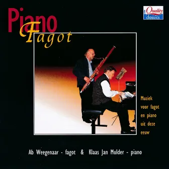 Piano & Fagot by Ab Weegenaar