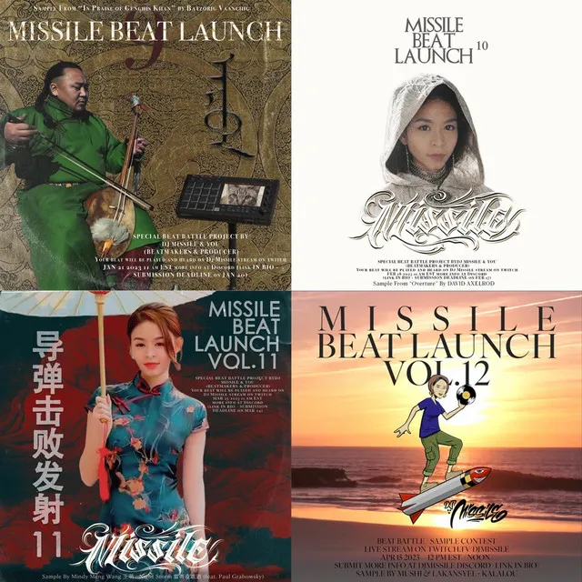 Missile Beat Launch (Vol. 9 thru 12)