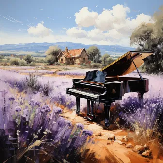 Campos De Lavanda: Brisa De Piano A Través De Aromas Relajantes by Esenciales del piano de jazz