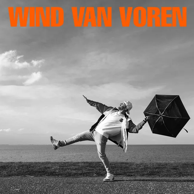 Wind van voren