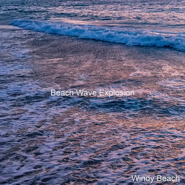 Beach Wave Explosion