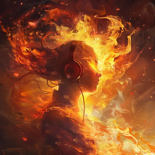 Fire's Binaural Harmony: Soothing Sounds