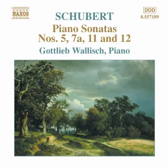 Schubert: Piano Sonatas Nos. 5, 7A, 11 and 12 (Fragments) by Gottlieb Wallisch