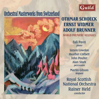 Schoeck: Festlicher Hymnus Op. 64, Overture to William Ratcliff - Widmer: Concerto for piano, percussion and orchestra - Brunner: Partita for piano and orchestra by Rainer Held