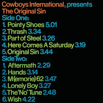 The Original Sin by Cowboys International