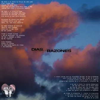 DíAS//RAZoNES by Donttt