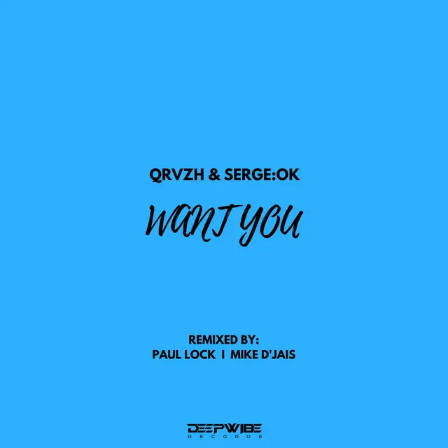 Want You - Original Mix