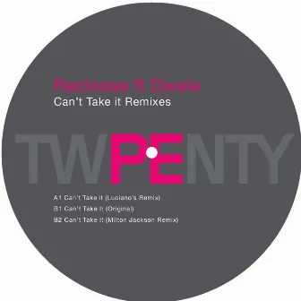 Can't Take It (Remixes) by Dwele