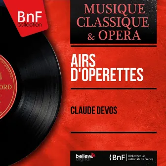 Airs d'opérettes (Mono Version) by Claude Devos