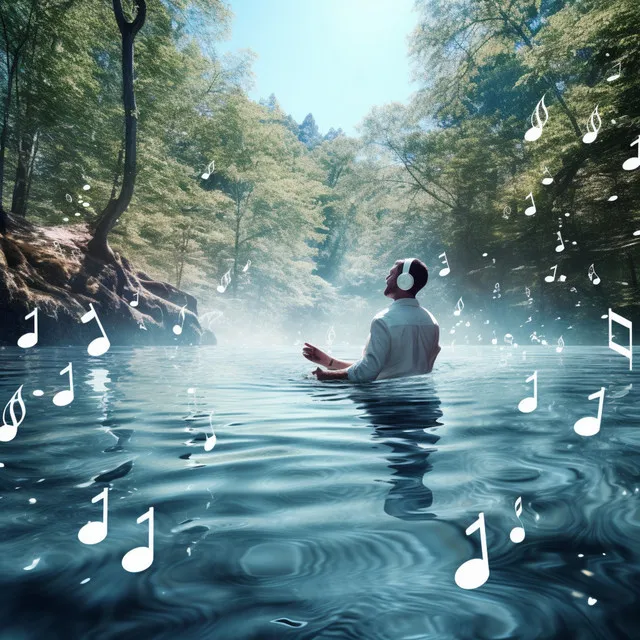 Relaxation Waters: Peaceful Current Symphony