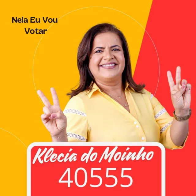 Nela Eu Vou Votar Klécia do Moinho 40555