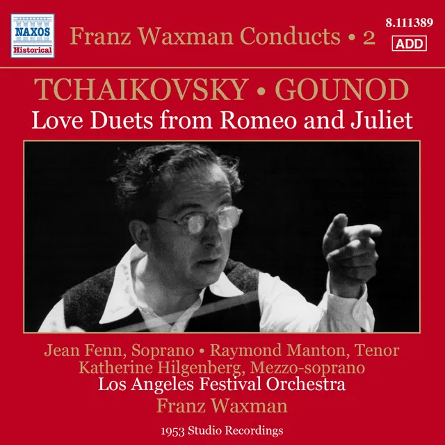 Romeo and Juliet, O, miliy moy, u pesni solov'inoy: Romeo and Juliet: O, miliy moy, u pesni solov'inoy (completed and orchestrated S.I. Taneyev, arr. F. Waxman) [Sung in French] [arr. F. Waxman] [Sung in French]