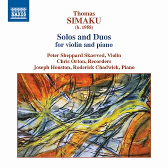 Thomas Simaku: Works for Violin & Piano by Joseph Houston