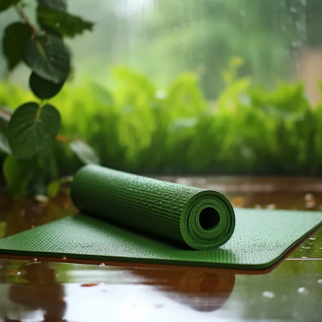 Tonos De Yoga De Consciencia Plena Con Lluvia Binaural