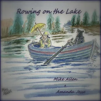 Rowing on the Lake by Mike Allen