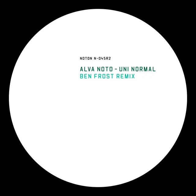 Uni Normal - Ben Frost Remix