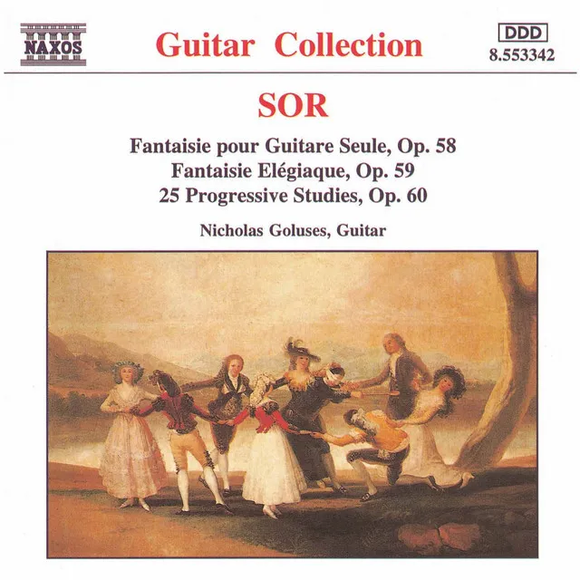 Sor: 25 Progressive Studies, Op. 60 / Fantaisie Elegiaque