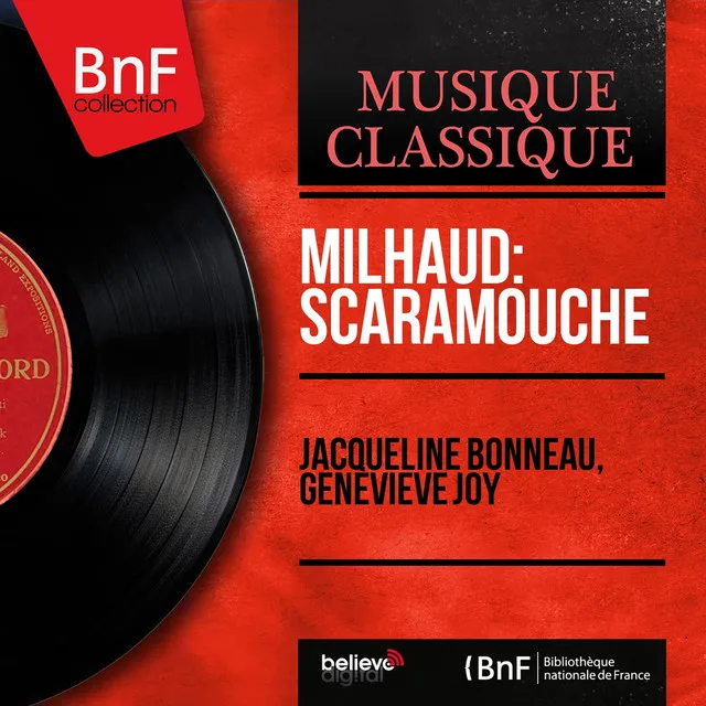 Milhaud: Scaramouche - Single (Mono Version)