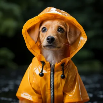 Ladridos Relajantes: Lluvia Binaural Para Perros by Sistema de ritmos binaurales