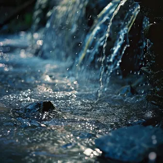 Deep Relaxation: Binaural Water Sound Bath by Ambrook Glacier