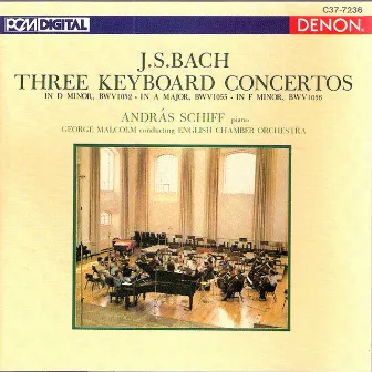 Bach: Three Keyboard Concertos by George Malcolm