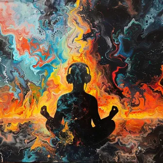 Meditation with Fire: Calm Flame Sounds by 