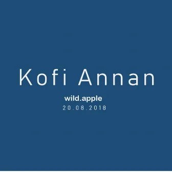 Kofi Annan by Wild Apple