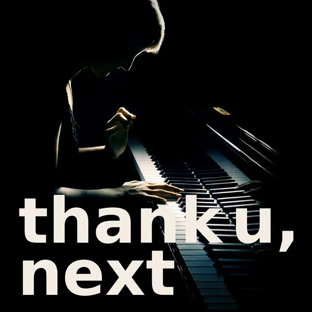 thank u, next - piano version